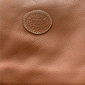 Roots Genuine Leather Crossbody Bag